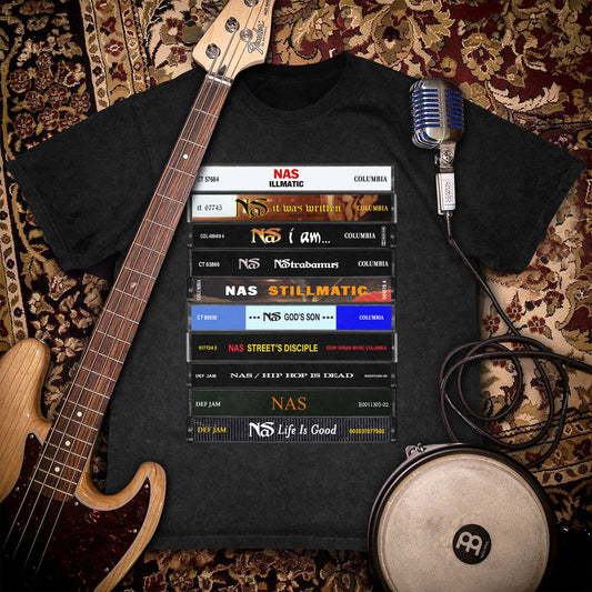 Nas Albums Cassette Collection Retro Premium Unisex T-Shirt