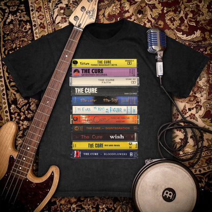 The Cure Albums Cassette Retro Collection Premium Unisex T-Shirt