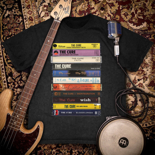 The Cure Albums Cassette Retro Collection Premium Unisex T-Shirt