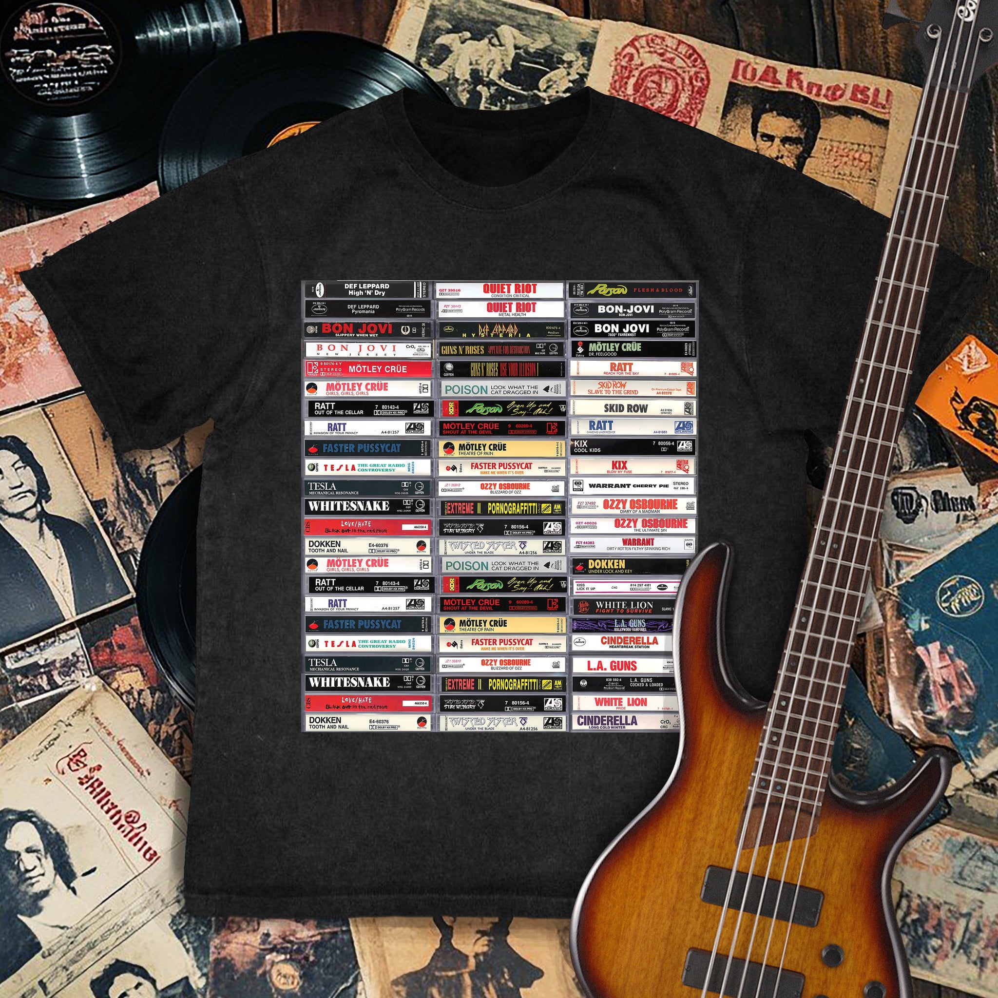Metal Heavy Metal Kings Classic Tapes Premium Unisex T-Shirt