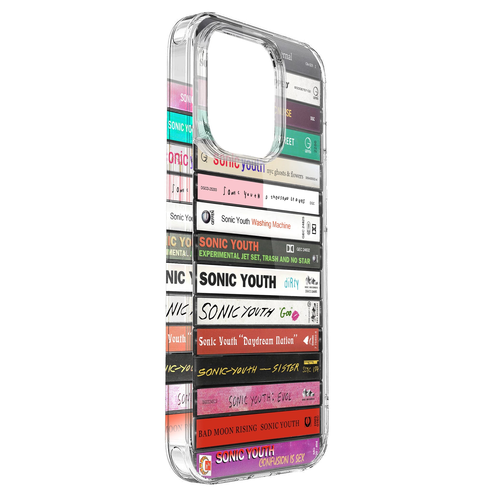 Sonic Youth Albums Cassette Collection Retro Phone Case