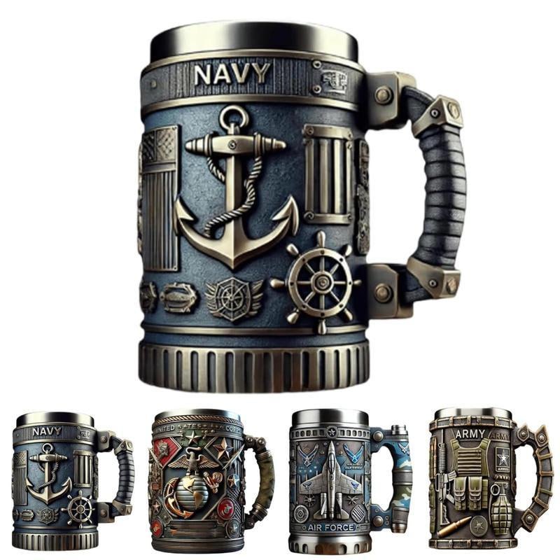 250th Anniversary Handcrafted Military Pride Mug